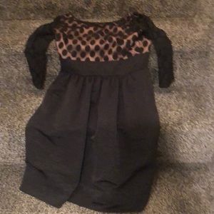 Black and Beige dress size large